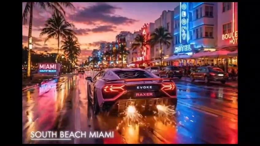 South Beach — Miami nights